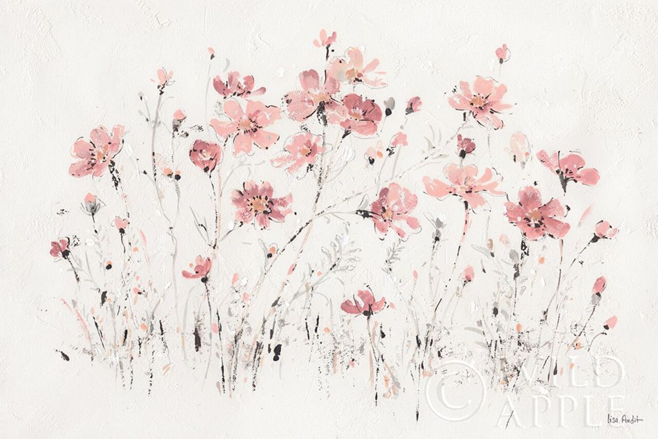 Wildflowers I Pink Poster Print by Lisa Audit - Item # VARPDX37431